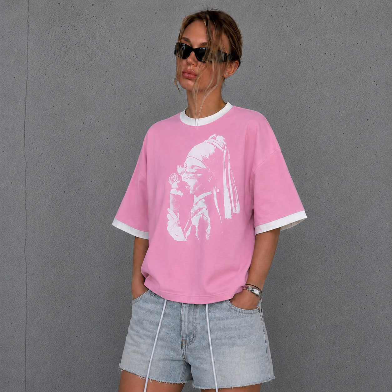 ICECREAM GIRL BOXY-FIT TEE