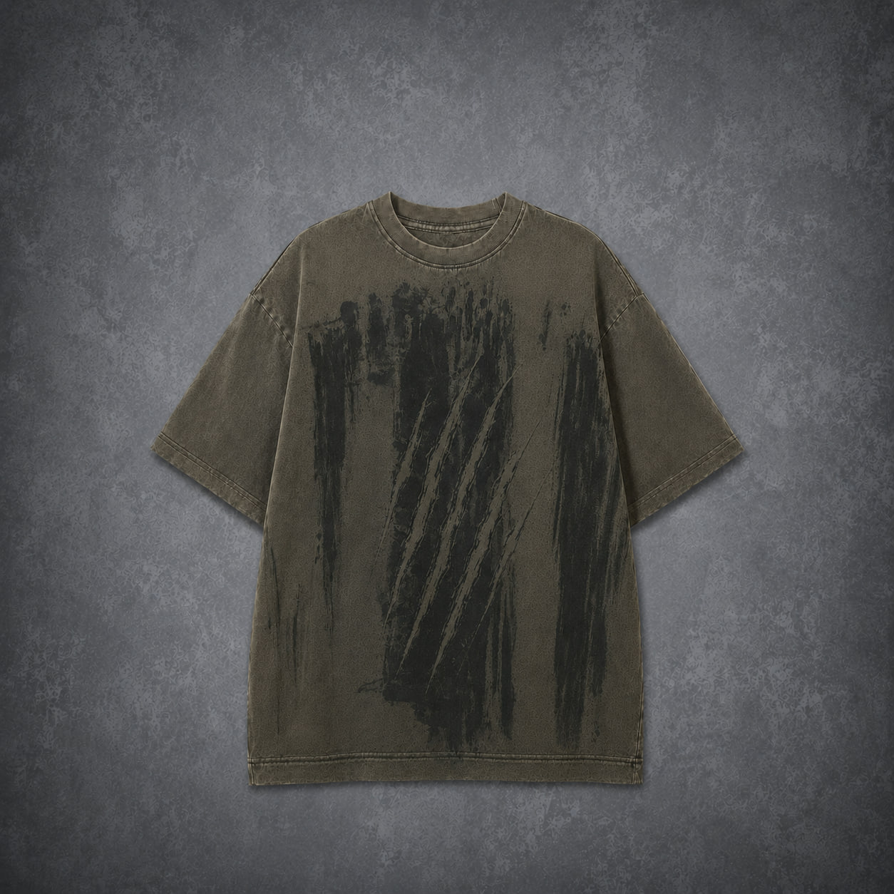 SCRATCH BOXY-FIT TEE