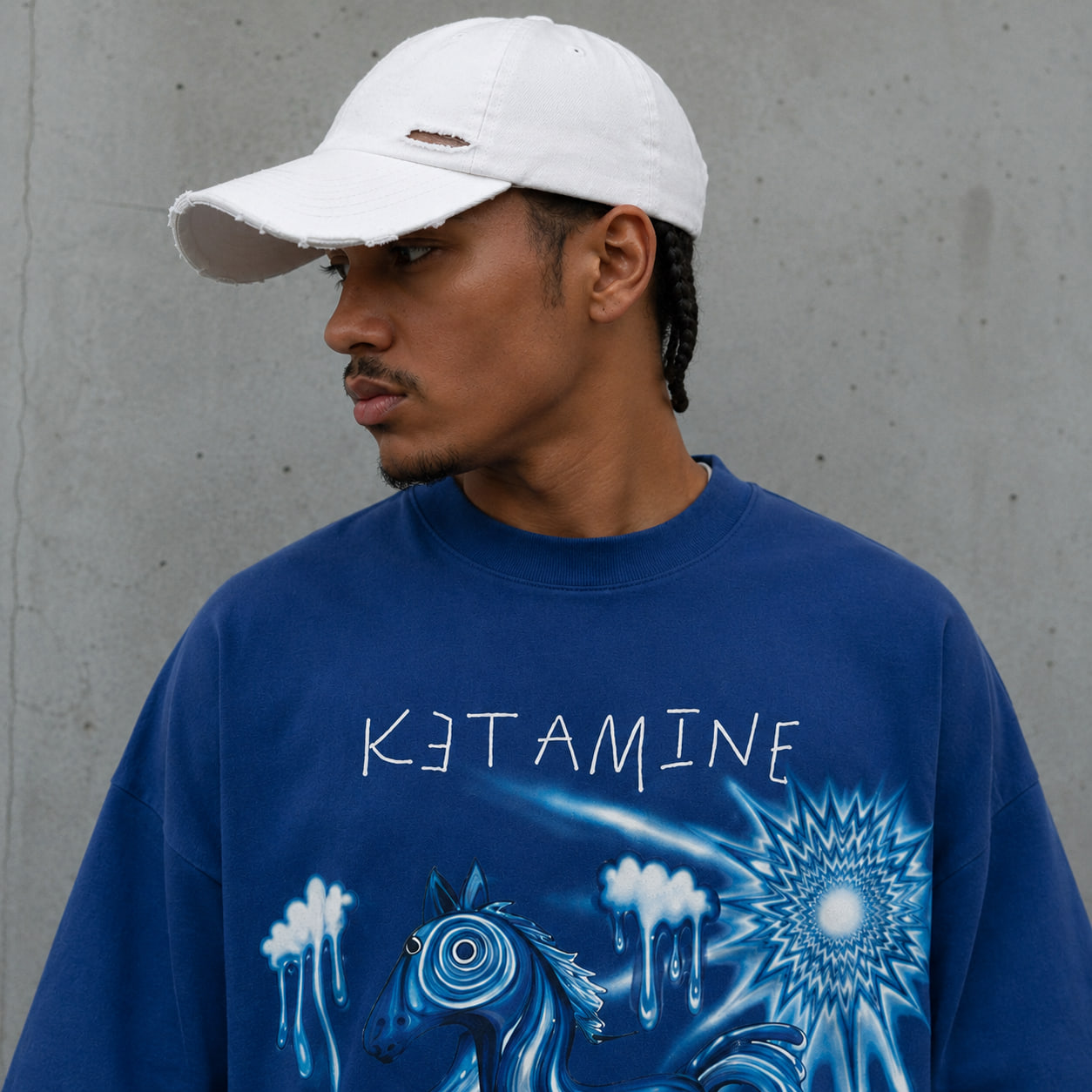 KETAMINE BOXY-FIT TEE